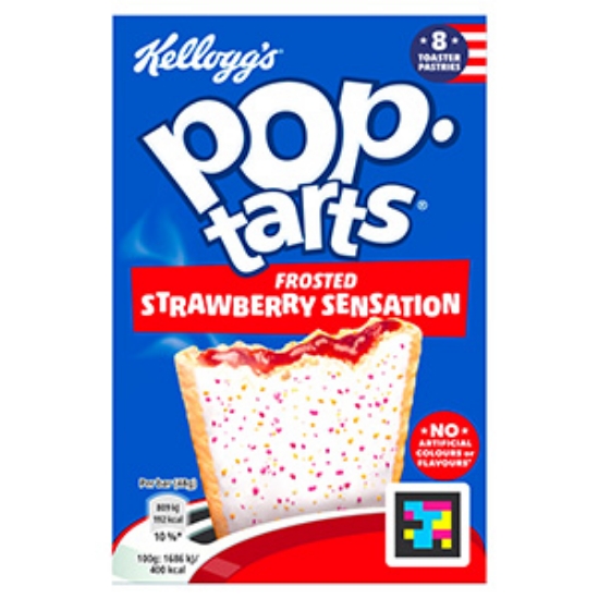 Picture of Kelloggs Pop Tarts Strawberry (48g x8) x6